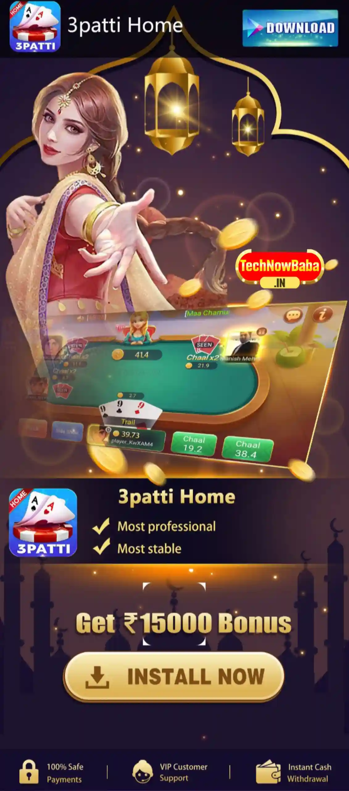 3Patti Home App Download Tech Now Baba