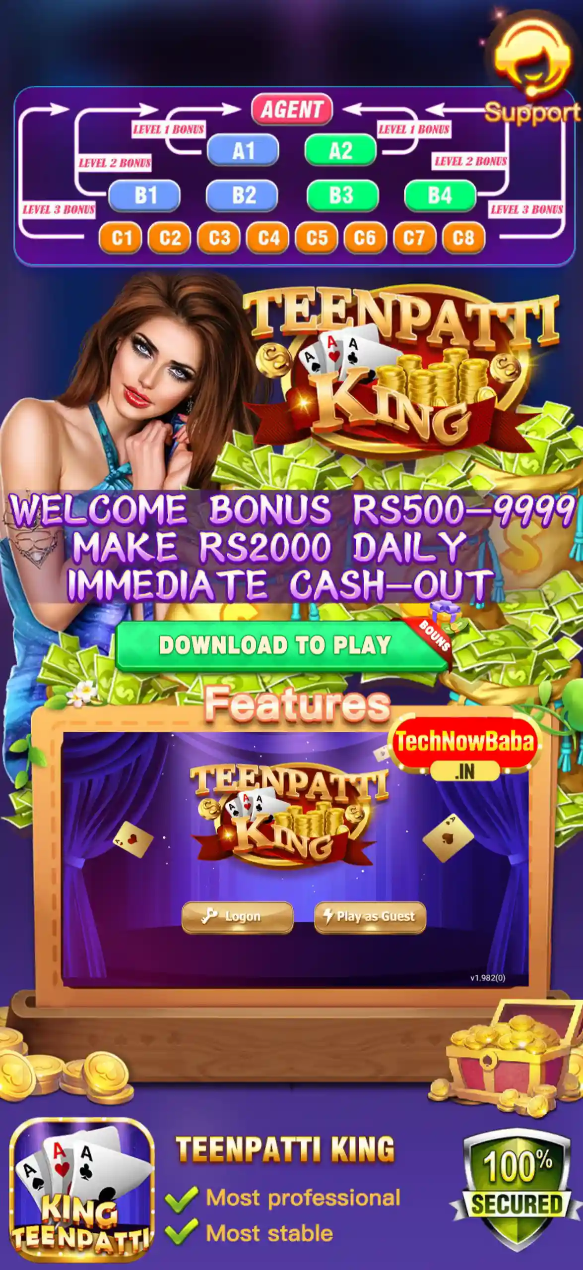 King 3Patti App Download Tech Now Baba