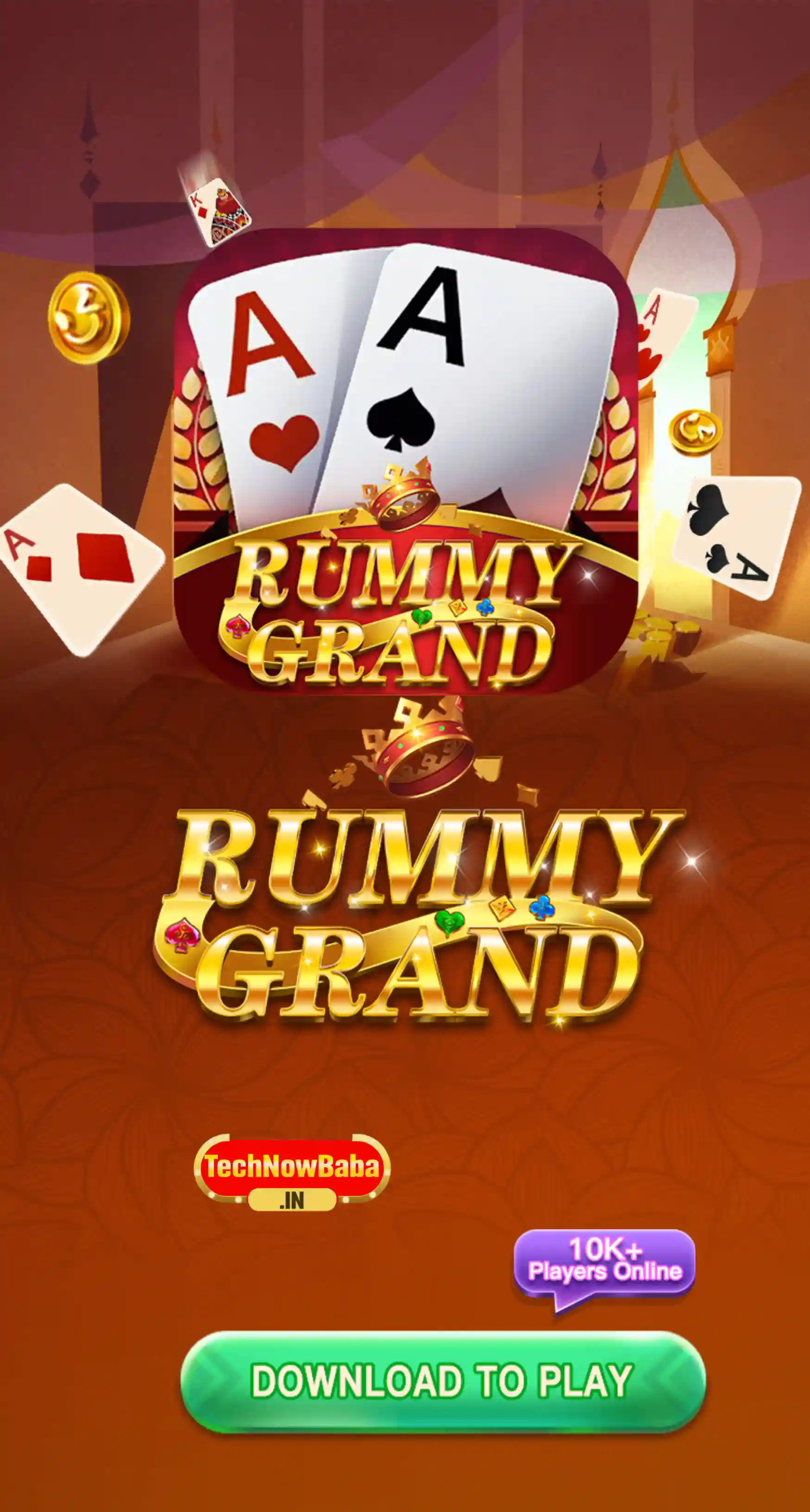 Rummy Grand App Download TechNow Baba