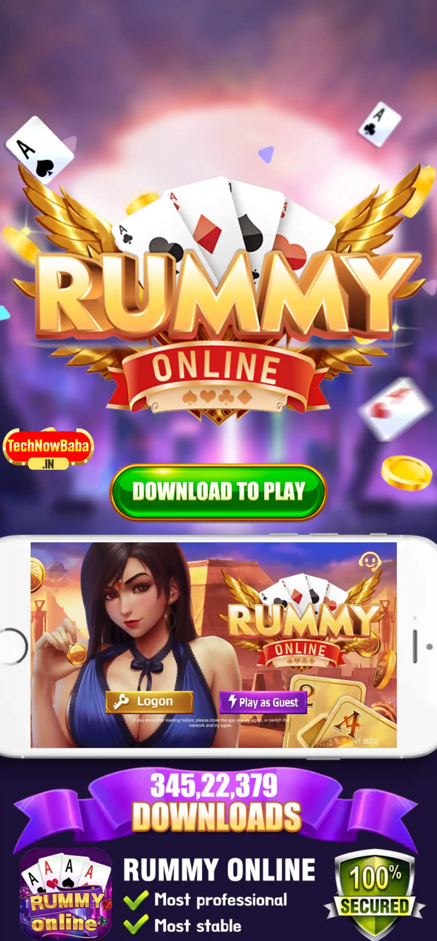 Rummy Online App Tech Now Baba