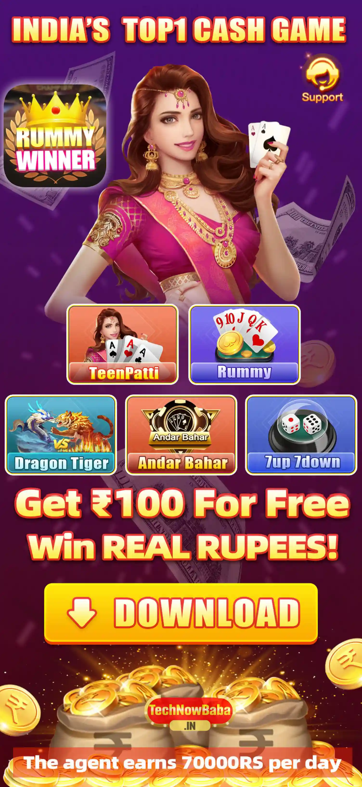 Rummy Winner Apk Download TechNow Baba