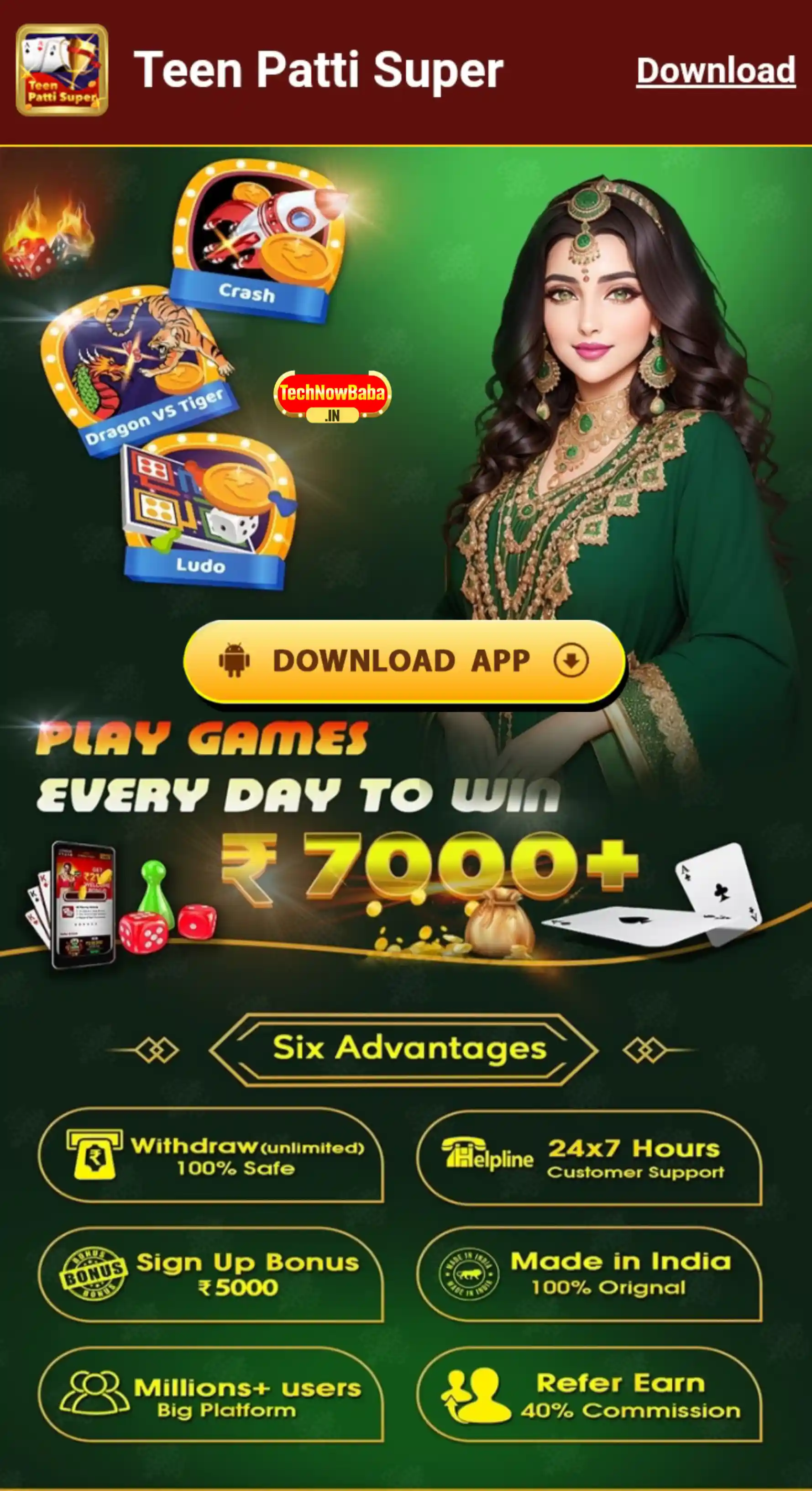 Teen Patti Super App Download Tech Now Baba