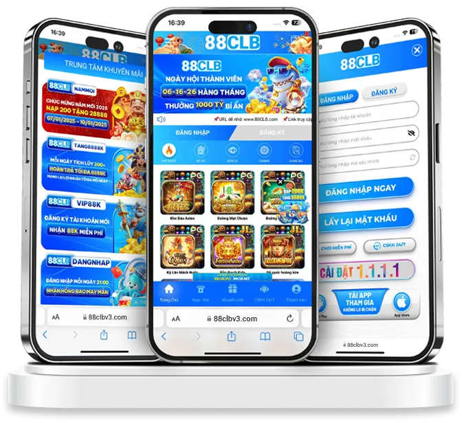 88clb phiên bản mobile